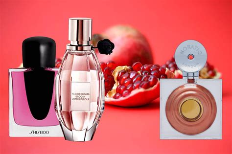 elegant pomegranate perfume